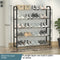 Black Simple Multi-layer Assembly Shoe Rack